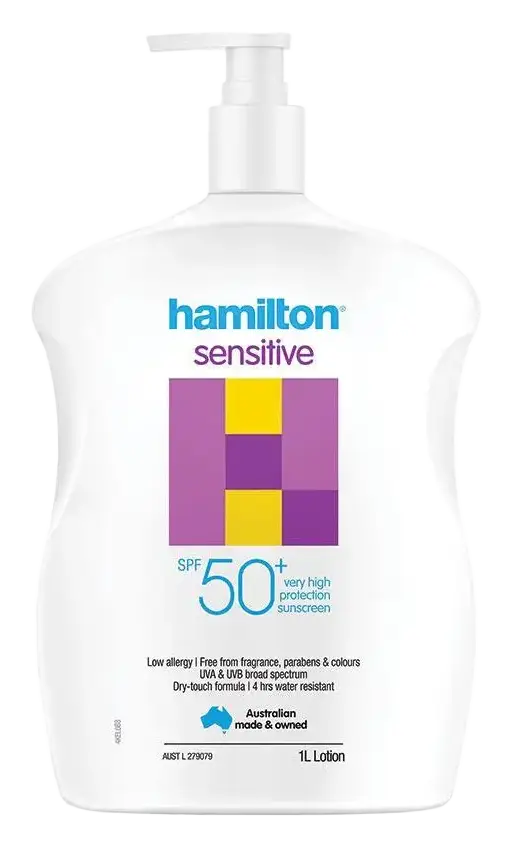 Hamilton Sensitive SPF 50+ Sunscreen