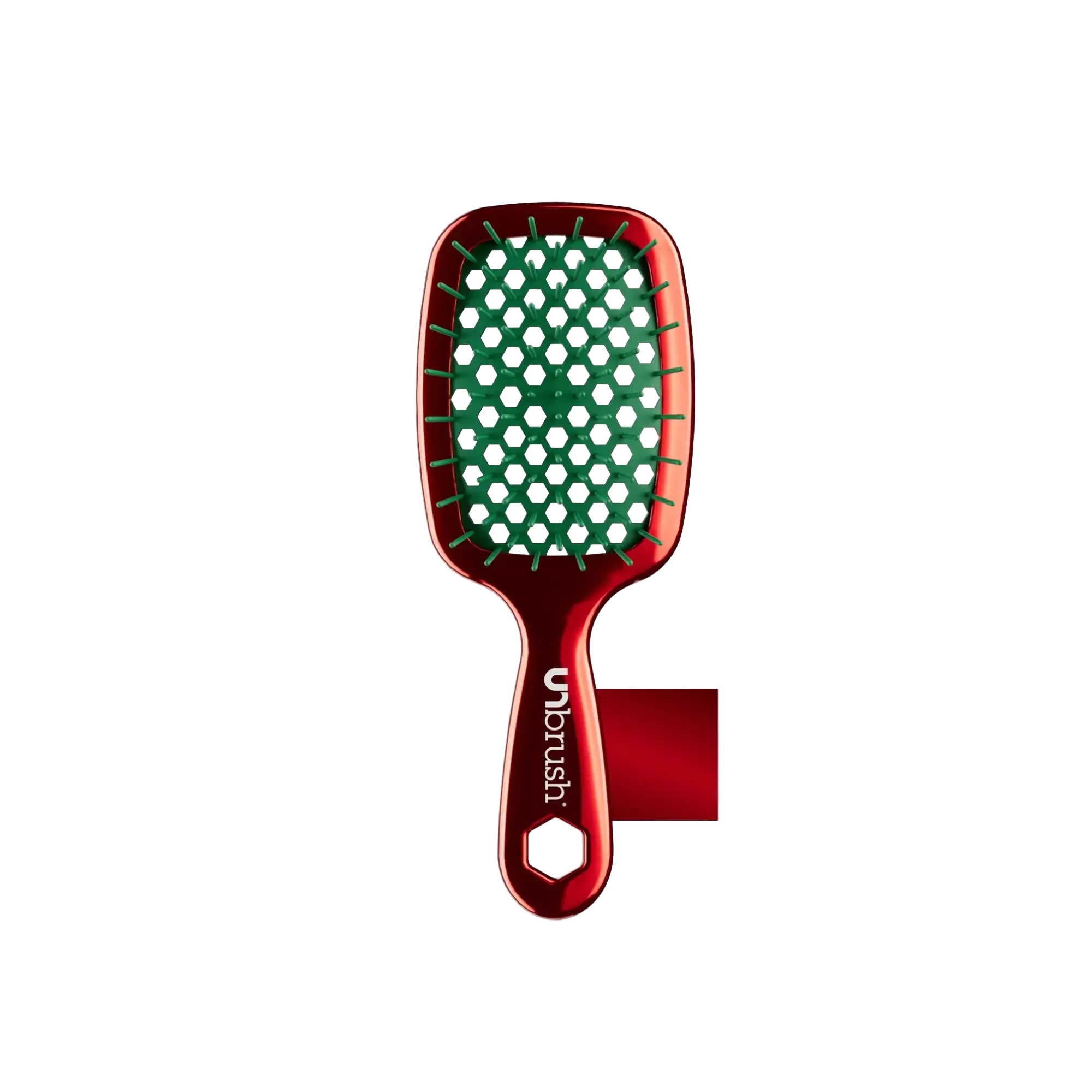 FHI Heat Unbrush Detangling Hairbrush Mini Poinsettia