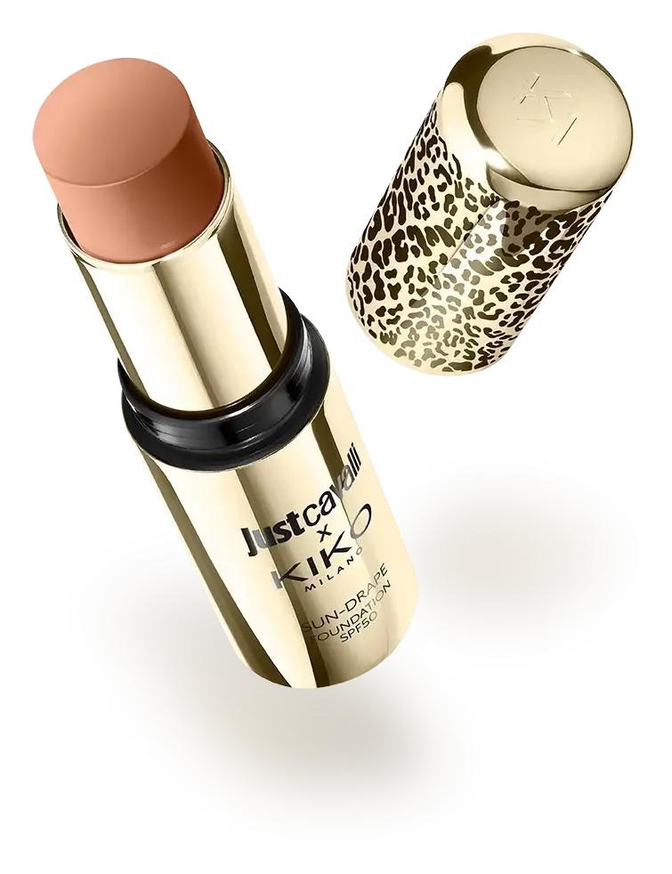KIKO Milano Just Cavalli Sun-Drape Foundation SPF 50 07 Solar Amber