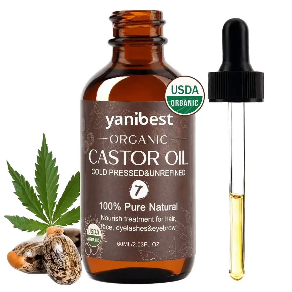 Yanibest 100% Pure Natural Organic Castor Oil