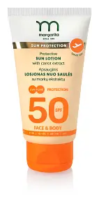 Margarita Sun Protection Lotion with Carrot Extract