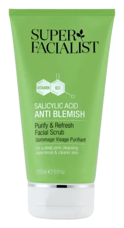 Super Facialist Salicylic Acid Anti-Blemish Face Scrub