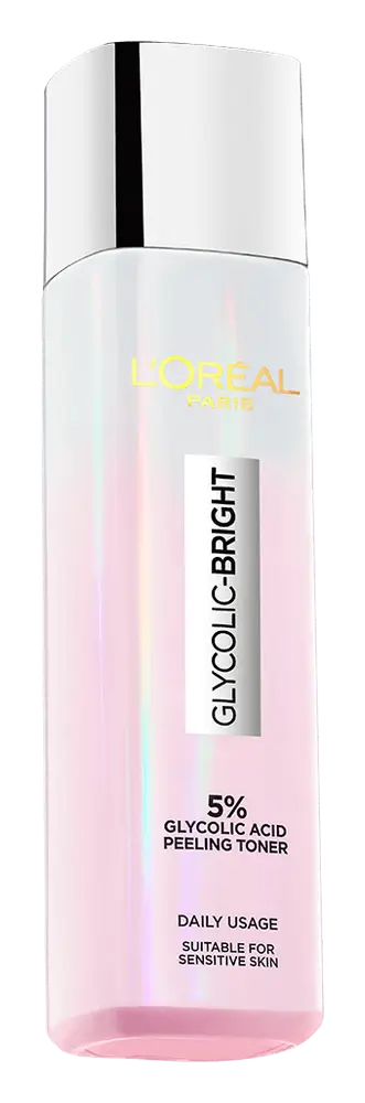 L'Oreal Glycolic Bright 5% Glycolic Acid Peeling Toner Malaysia