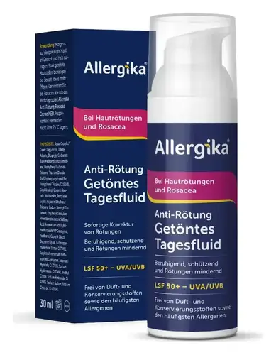 Allergika Anti-Rötung Getöntes Tagesfluid SPF 50+