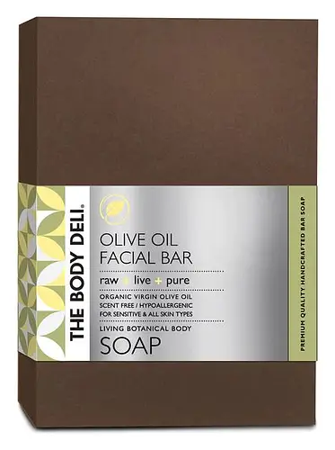 The Body Deli Pure Olive Oil Botanical Face Bar Soap