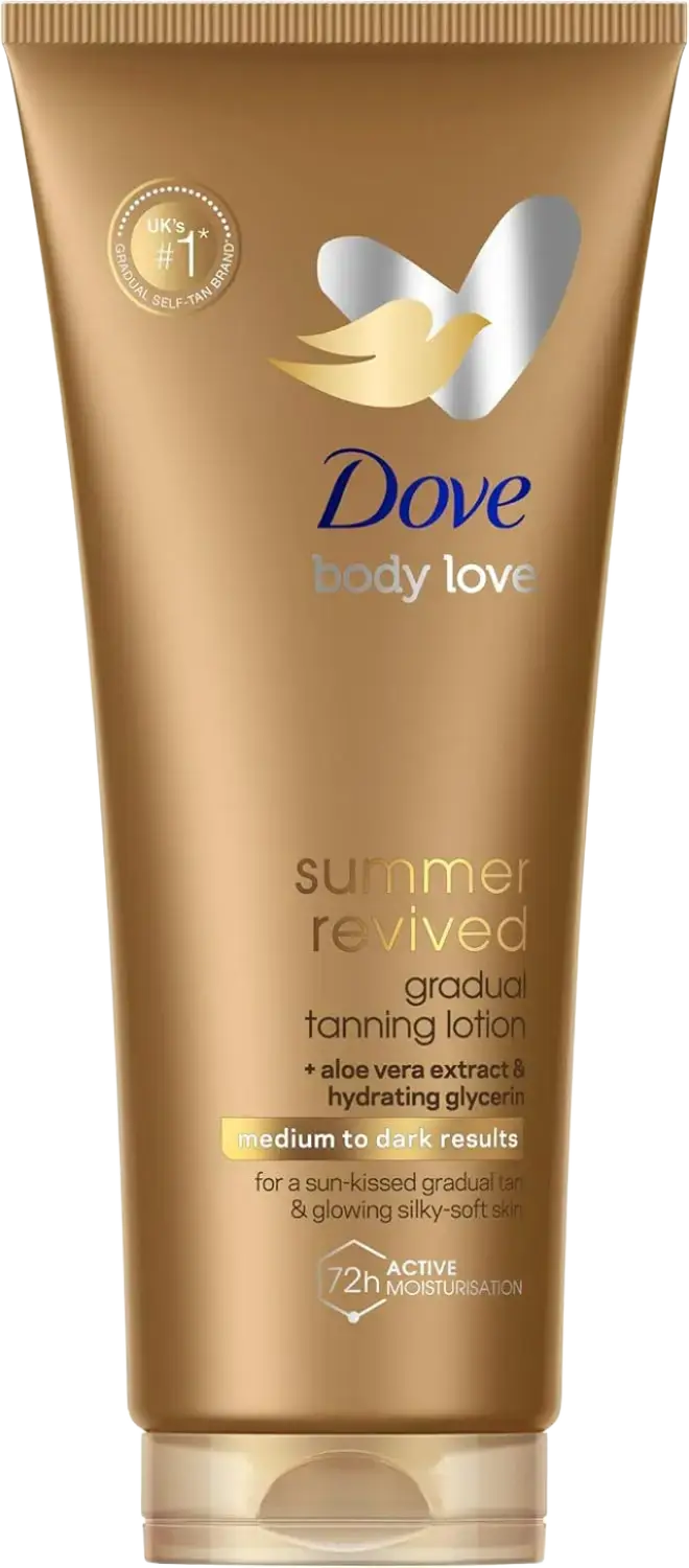 Dove Summer Revived Gradual Tanning Lotion Medium To Dark