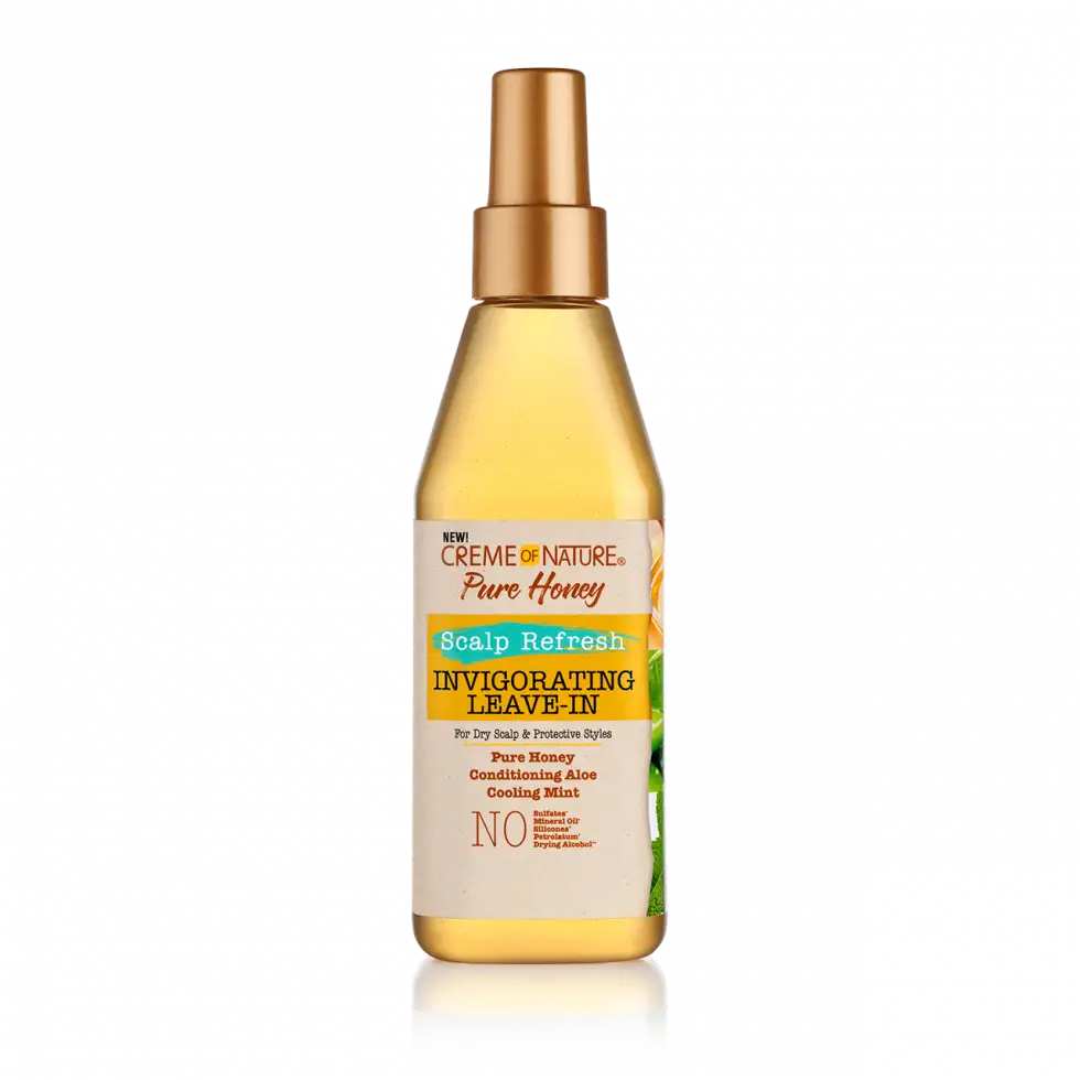 Creme of Nature Pure Honey Scalp Refresh Invigorating Leave-In