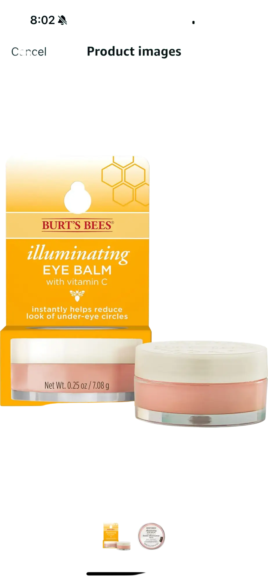 Burt's Bees Illuminating Eye Balm