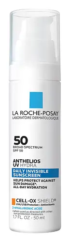 La Roche-Posay Anthelios UV Hydra Hydrating Face Sunscreen SPF 50 With Hyaluronic Acid