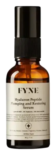 Fyne Hyaluron Peptide Plumping And Restoring Serum