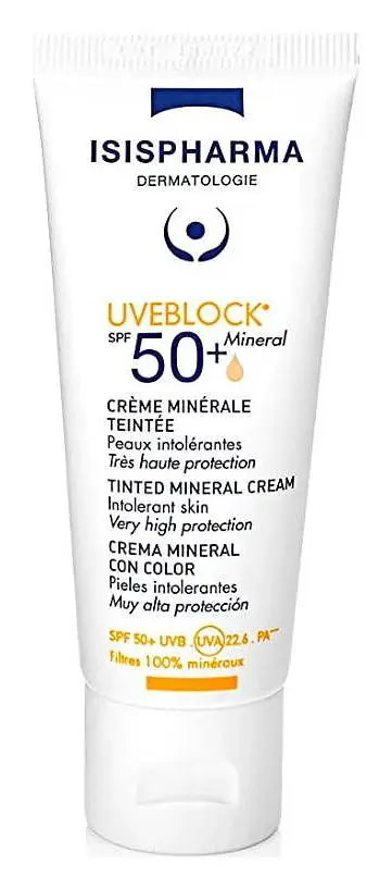 Isispharma Uveblock SPF 50+ Mineral Cream Tinted