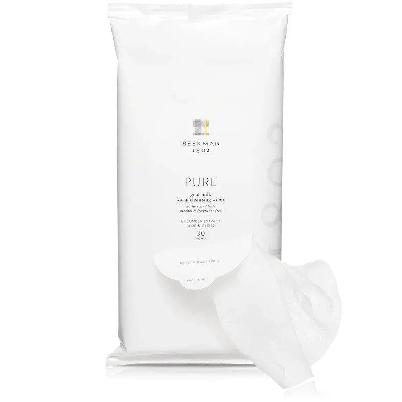 Beekman 1802 Facial Cleansing Wipes Pure