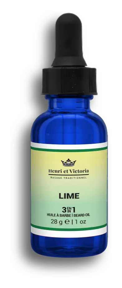 Henri Et Victoria Beard Oil - Preshave Oil Lime