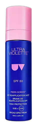 Ultra Violette Preen Screen SPF 50 Reapplication Mist