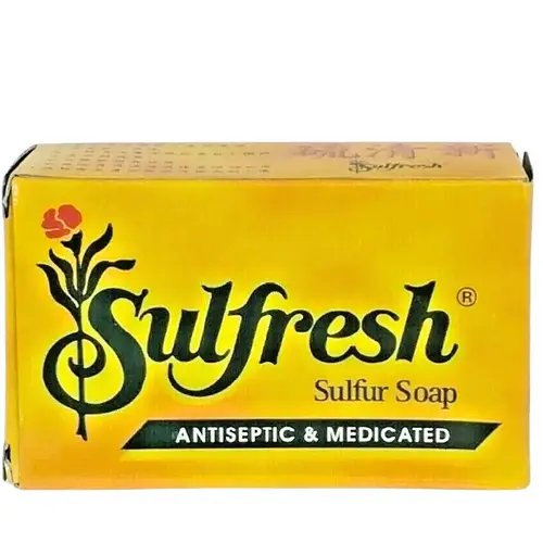 Sulfresh Antiseptic & Medicated Sulfur Soap Yellow