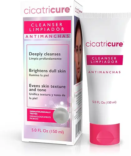 Cicatricure Cicatricure Antimanchas Face Wash, AHA & PHA Facial Cleanser, Deeply Cleanses, Exfoliates & Helps Brighten Dull Skin, Lactic & Salicylic Acid Face Wash, Paraben & Sulfate Free