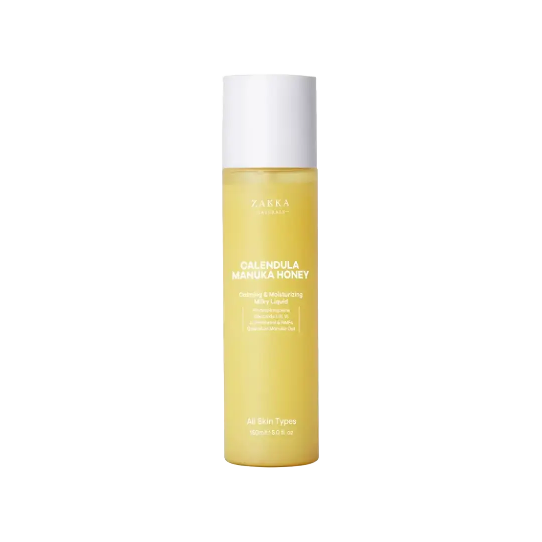 Zakka Naturals Calendula Manuka Honey Calming & Moisturizing Milky Liquid