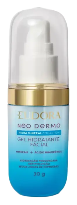 Eudora Gel Hidratante Facial Neo Dermo Hidra Mineral Collection