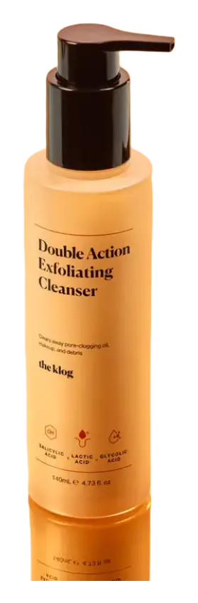 the klog Double Action Exfoliating Cleanser