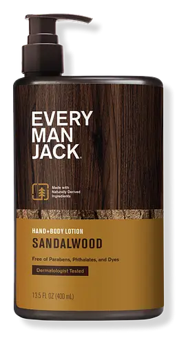 Every Man Jack Hand & Body Lotion Sandalwood