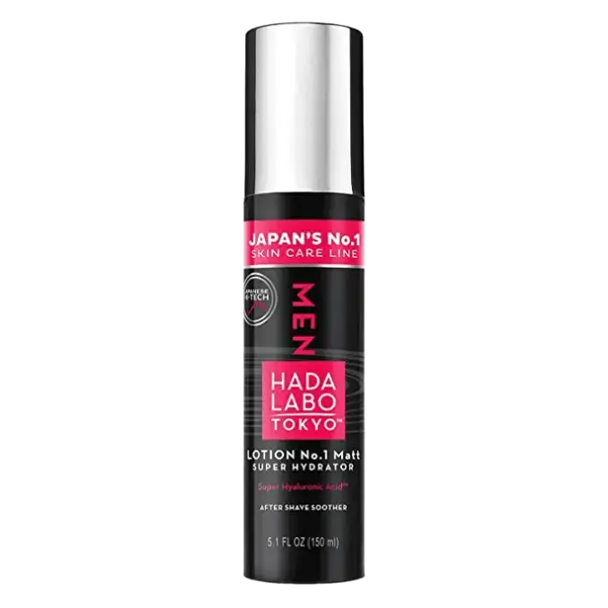 Hada Labo For Men Lotion No. 1 Matt Super Hydrator After Shave Soother