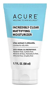 Acure Incredibly Clear Mattifying Moisturizer