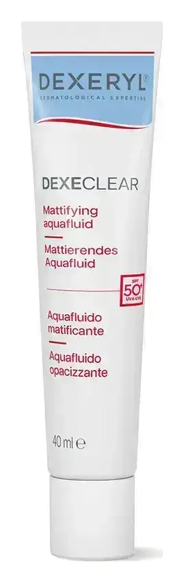 Dexeryl Dexeclear Mattifying Aquafluid SPF50+