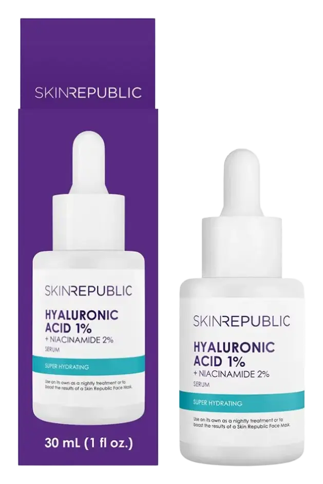 Skin Republic Hyaluronic Acid 1% + Niacinamide 2% Serum