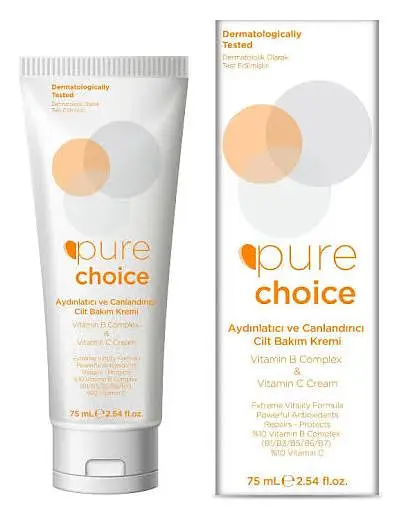 Pure Choice Aydınlatıcı Ve Canlandırıcı Cilt Bakım Kremi