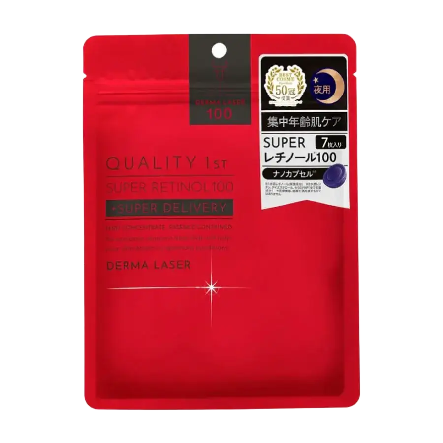 Quality First Derma Laser +Super Delivery Mask Super Retinol100