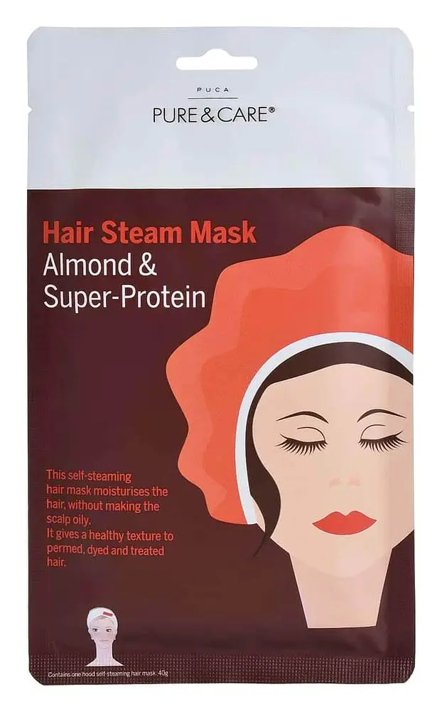 Puca – Pure & Care Hair Steam Mask Almond & Super-Protein