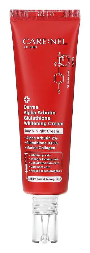 CARE:NEL Derma Alpha Arbutin Glutathione Whitening Cream