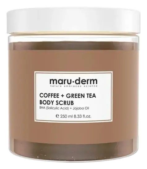 maru.derm Body Scrub Coffee + Green Tea