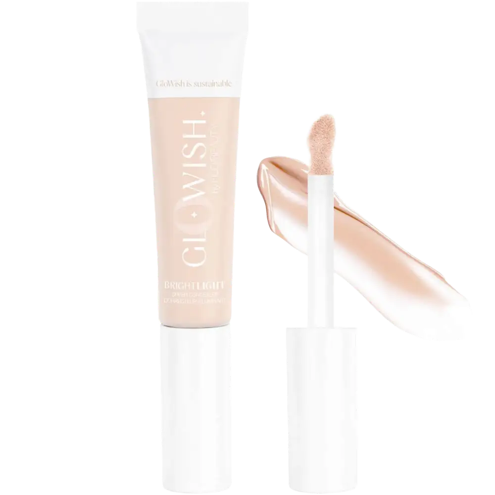 Huda Beauty GloWish Bright Light Hydrating Sheer Vegan Concealer Porcelain