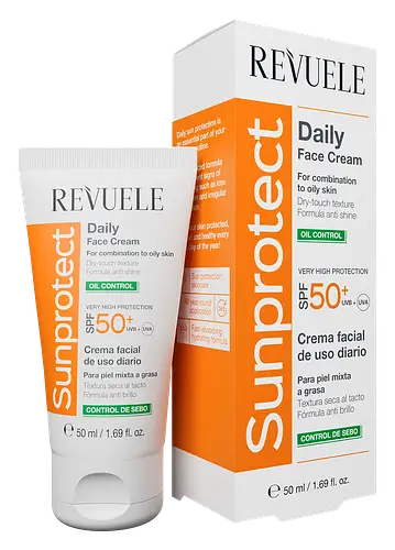 Revuele Sunprotect Daily Face Cream Oil Control SPF 50+