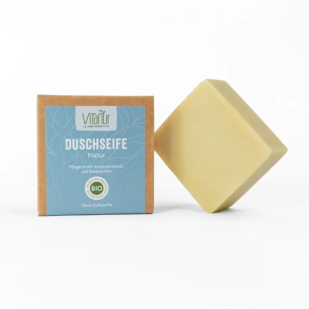 Lebenskraftpur Duschseife Natur