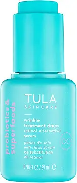 Tula Skincare Wrinkle Treatment Drops Retinol Alternative Serum