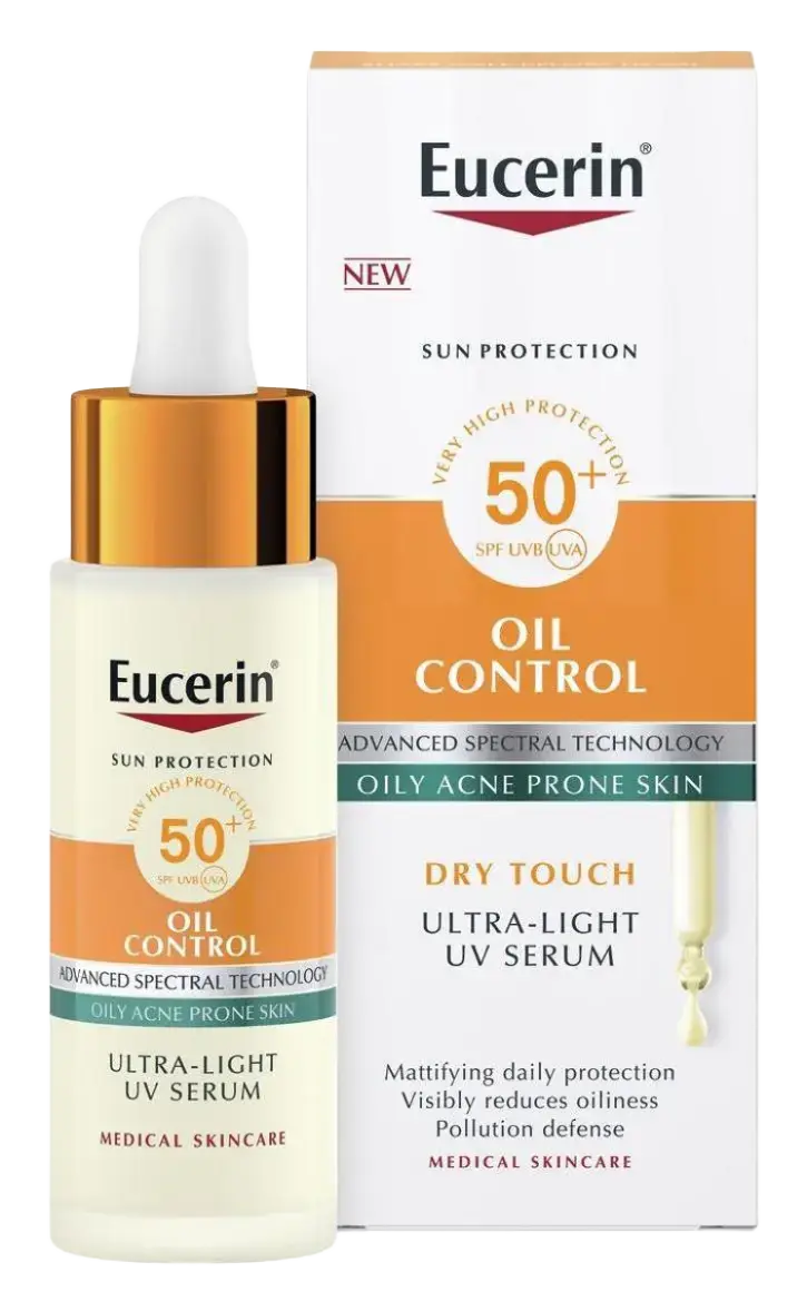 Eucerin Sun Face Oil Control Daily UV Serum SPF 50+