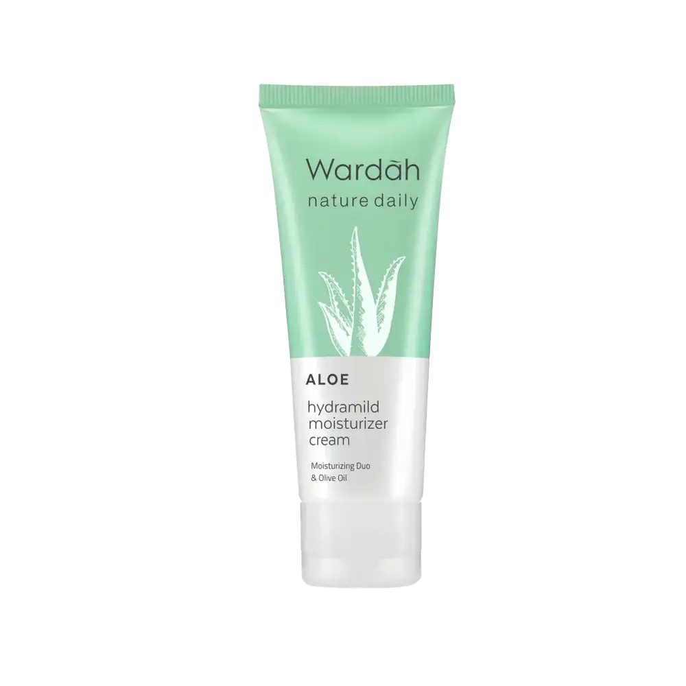 Wardah Nature Daily Aloe Hydramild Moisturizer Cream