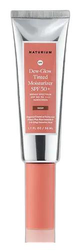 Naturium Dew-Glow Tinted Moisturizer SPF 50 Deep