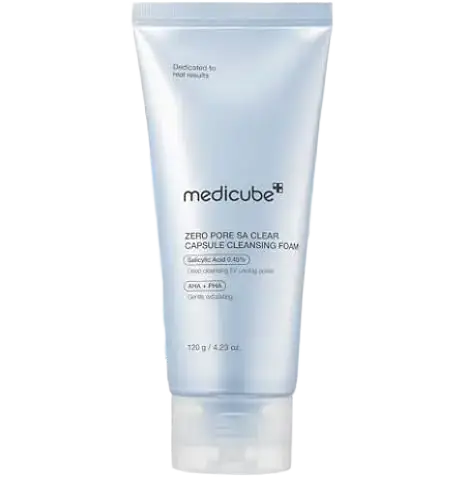 MediCube Zero Pore SA Clear Capsule Cleansing Foam
