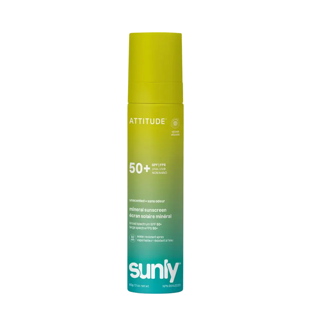 ATTITUDE Sunly Mineral Sunscreen Spray SPF 50+