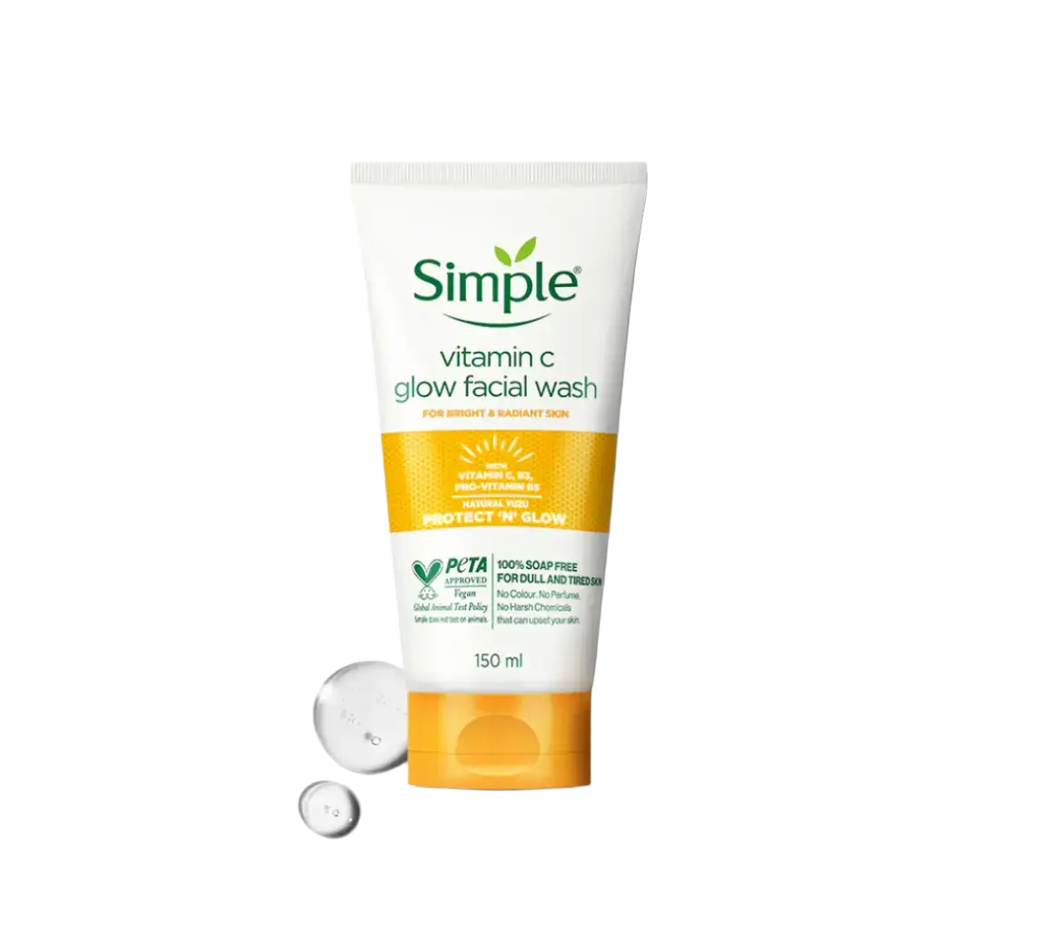 Simple Skincare Vitamin C Glow Facial Wash India