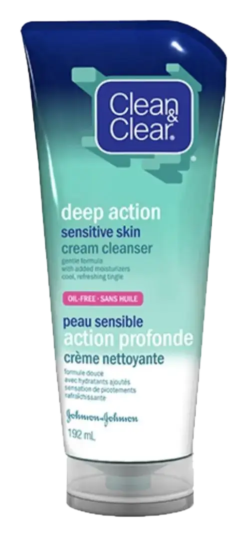Clean & Clear Deep Action Sensitive Skin Cream Cleanser