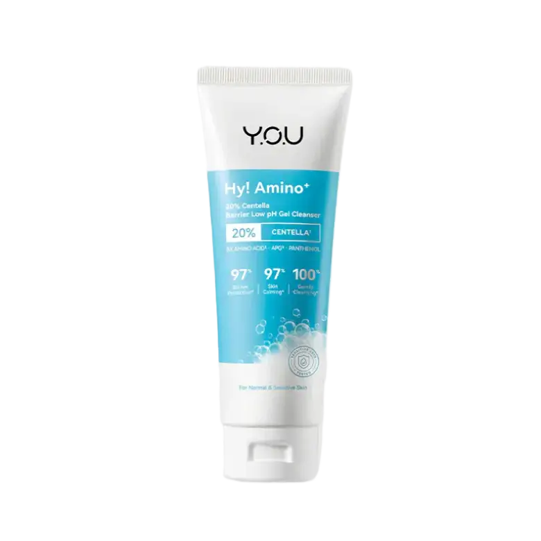 Y.O.U Hy! Amino+ 20% Centella Barrier Low pH Gel Cleanser