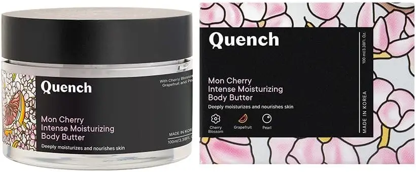 Quench Botanics Mon Cherry Intense Moisturizing Body Butter