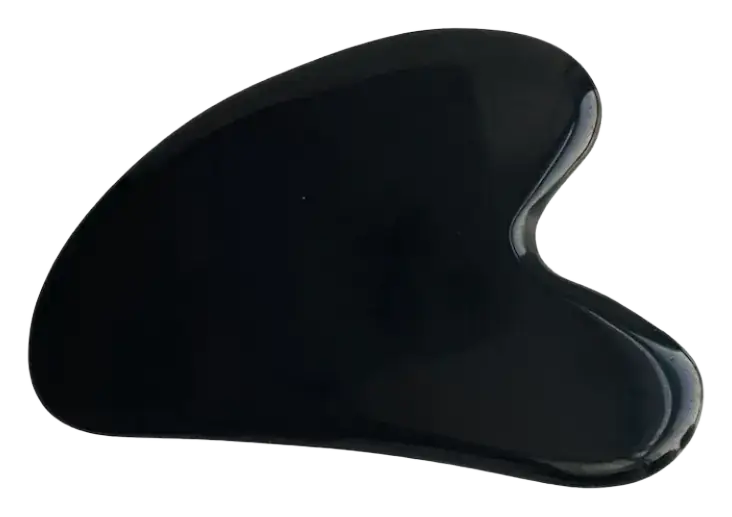 Mount Lai Gua Sha Facial Lifting Tool Black Obsidian