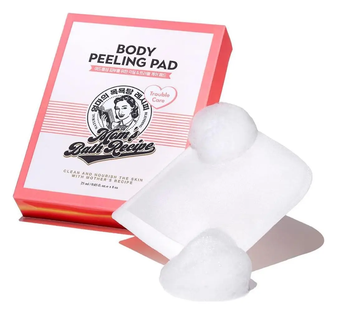 Moms Bath Recipe Body Peeling Pad Trouble Care