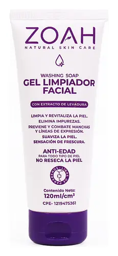 Zoah Gel Limpiador Facial (Facial Cleansing Gel)