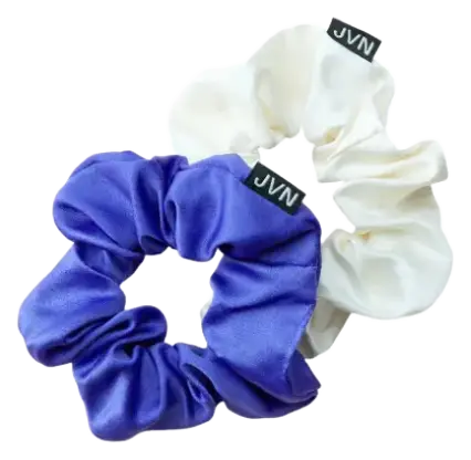 JVN Scrunchie Duo Cream + Purple